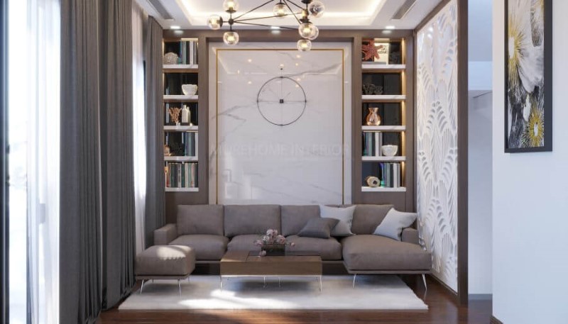 Thiết kế nội thất biệt thự liền kề 3 tầng Vinhomes Morina Hải Phòng